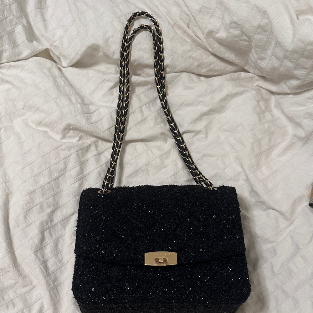 Elegant Black Women's Shoulder Bag